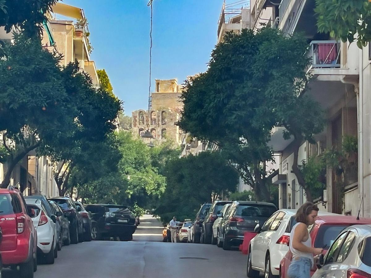 Athens Cozy Studio 4 Min Walk To The Acropolis Hil Appartement Buitenkant foto