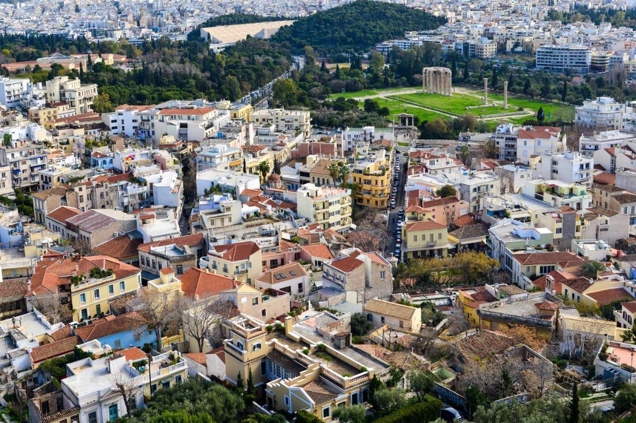 Athens Cozy Studio 4 Min Walk To The Acropolis Hil Appartement Buitenkant foto